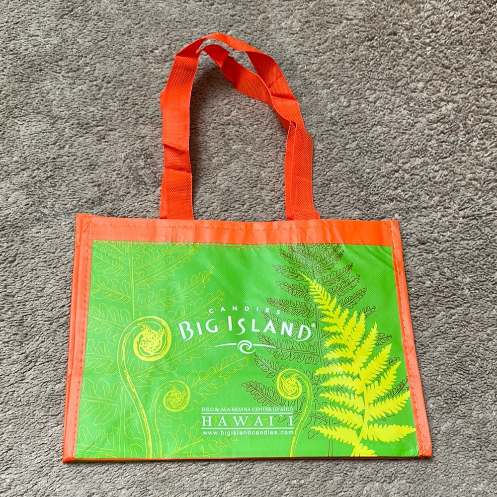 BIG ISLAND CANDIES Shopping Tote Bag 

New as pictured